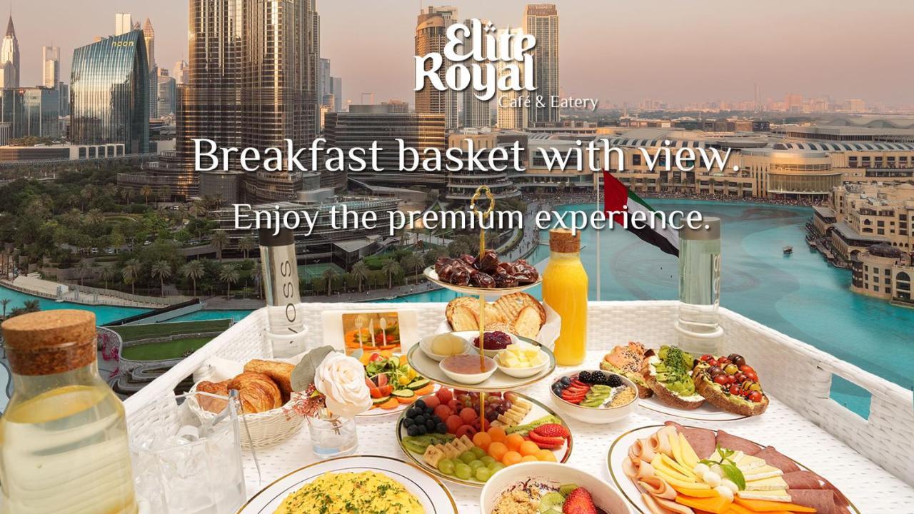 Elite Royal Apartment - Luxurious - Partial Burj Khalifa & Fountain View - Eminence Dubai Eksteriør bilde